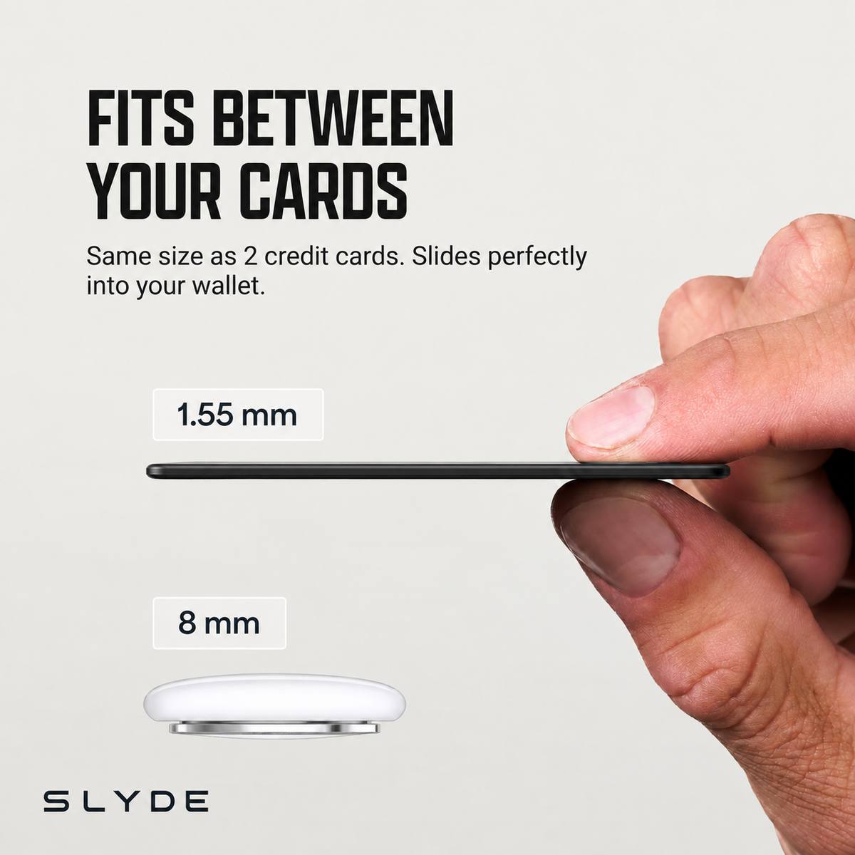 SLYDE Wallet Tracker Card